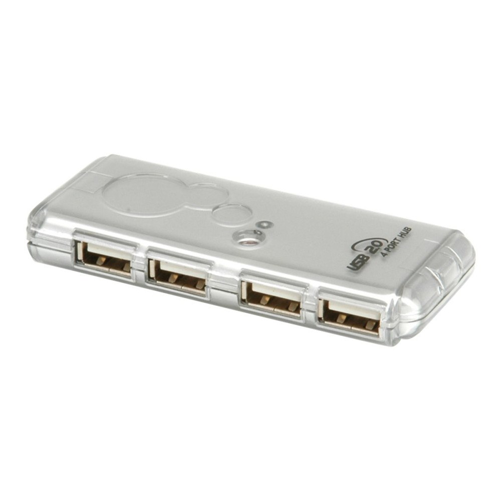 Value Secomp VALUE USB 2.0 Notebook Hub - hubb - 4 portar