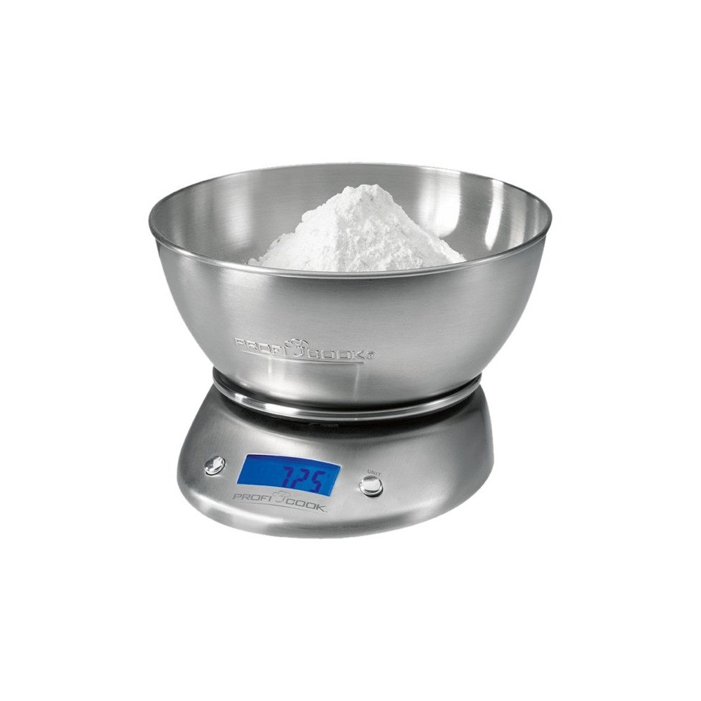 ProfiCook ProfiCook PC-KW 1040 - köksvåg - rostfritt stål/svart
