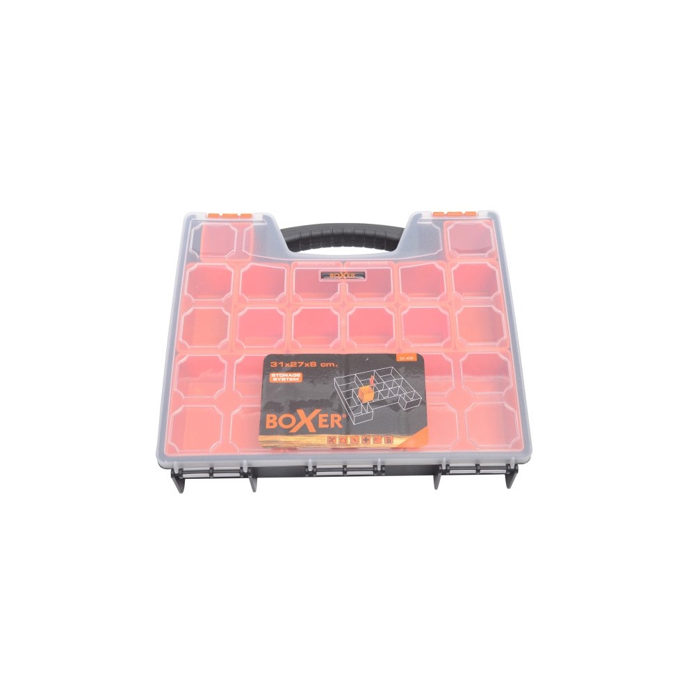 Boxer Boxer® sorteringslåda med 15 flyttbara lådor 31 x 27 x 6 cm.