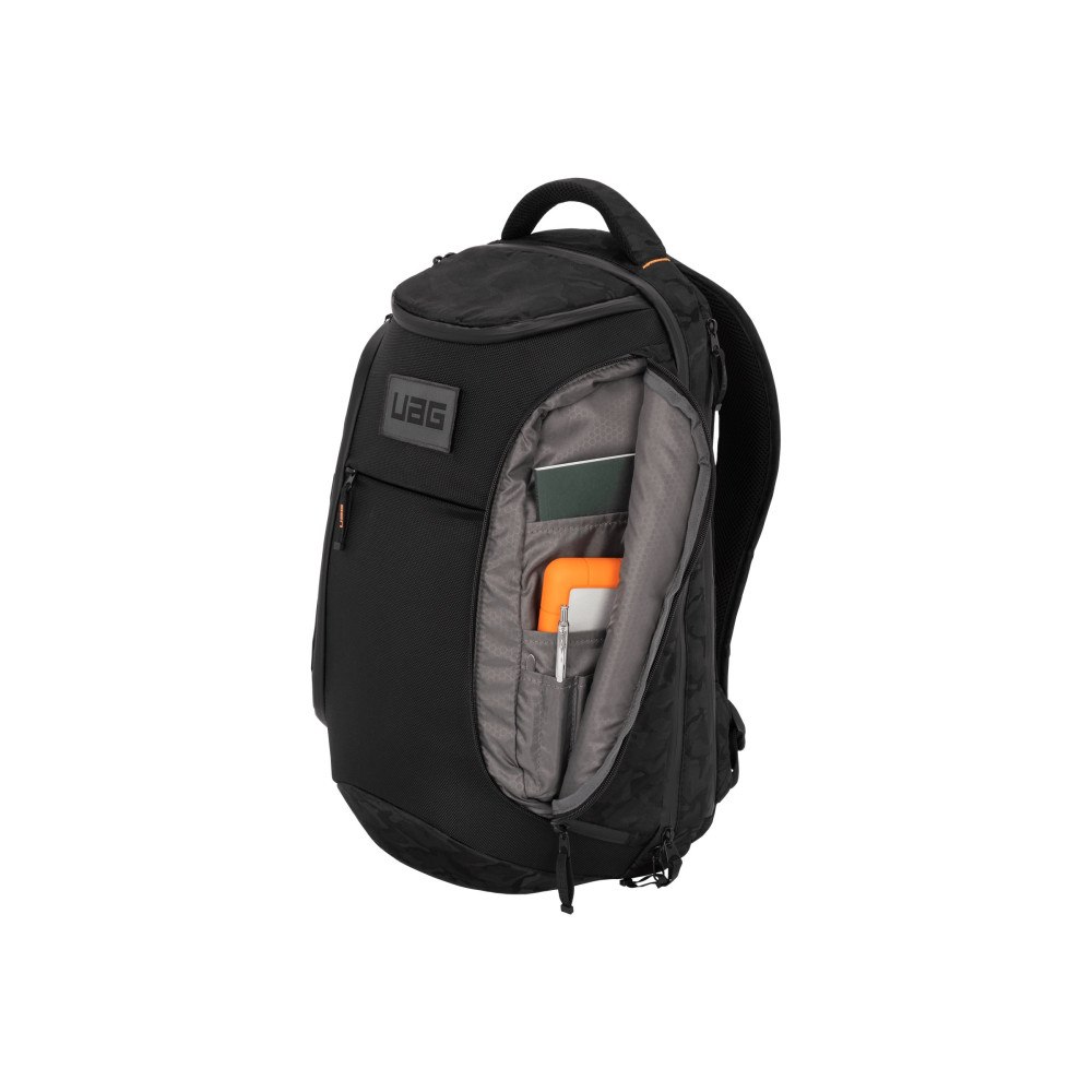 Urban Armor Gear UAG Rugged Laptop Backpack 24-Liter - Pack Series Black Midnight Camo - ryggsäck för bärbar dator