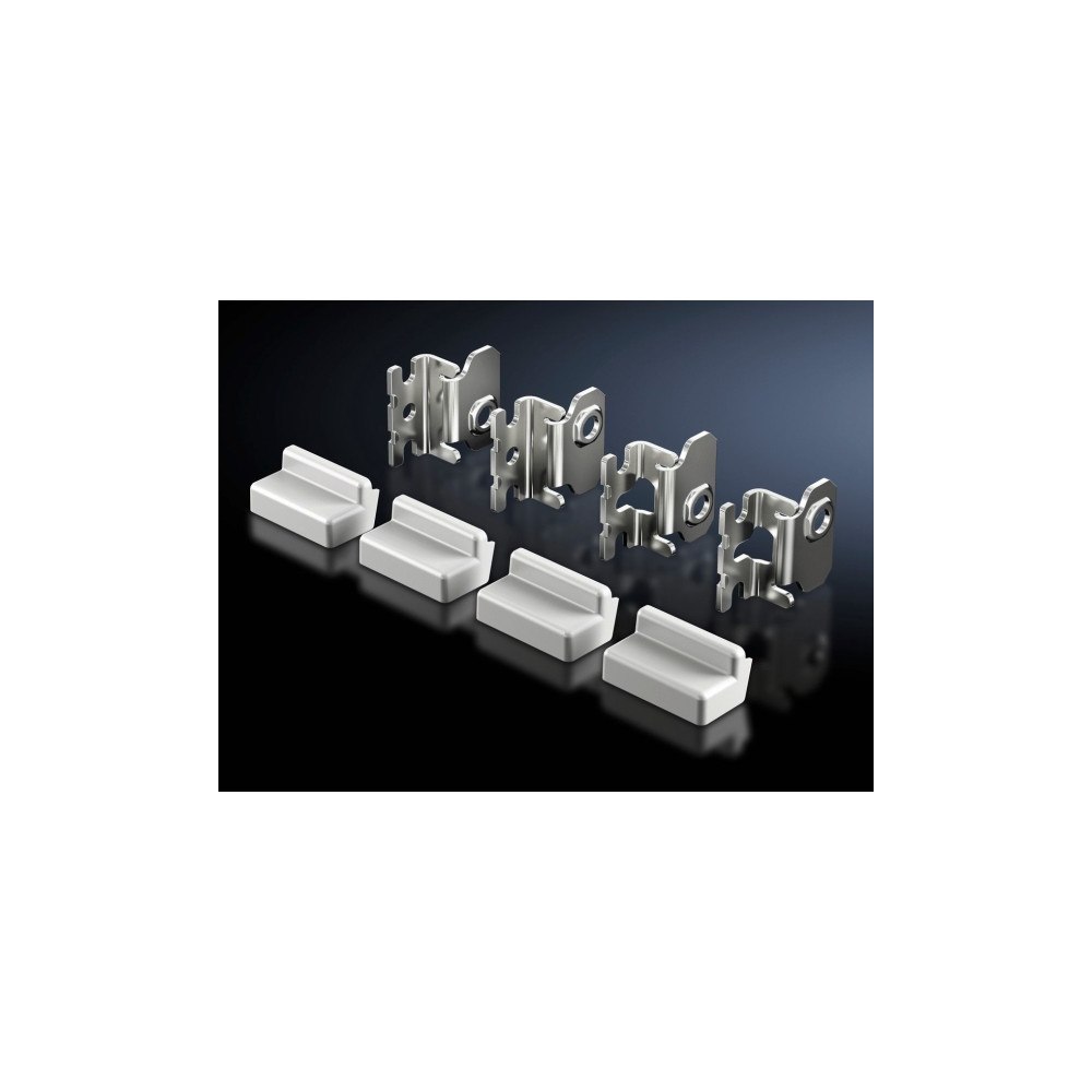 Rittal Rittal SZ 2433.010, Monteringsskena, Ljusgrå, Rostfritt stål...