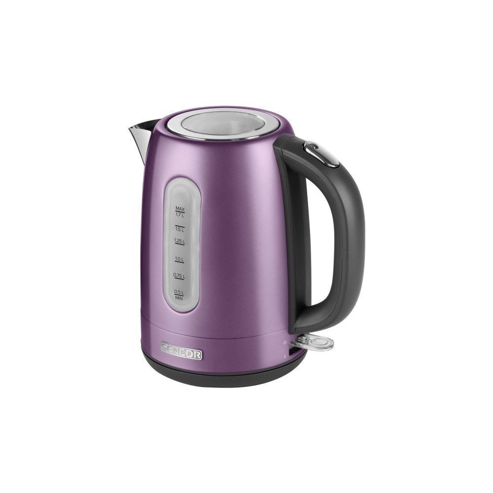 SENCOR Sencor SWK 1773VT, 1,7 l, 2150 W, Lila, Rostfritt stål, Vatt...