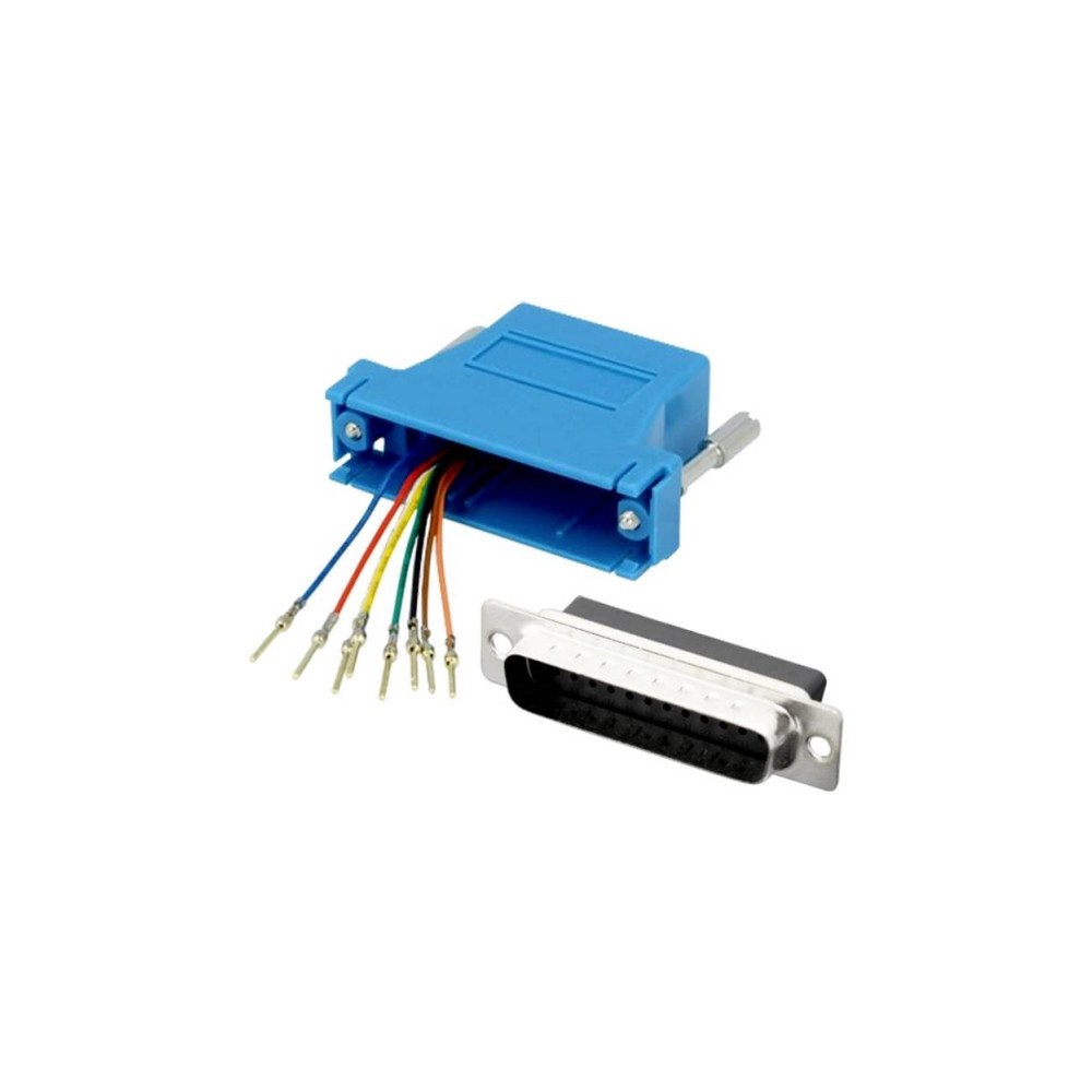 encitech encitech DA9-PMJ8-K-B-RC D-SUB-adapter D-SUB-kontakt 9-polig