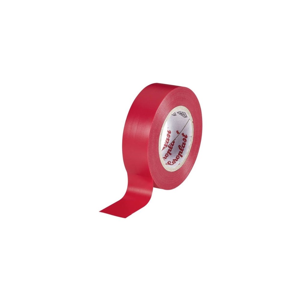 Coroplast Coroplast 302 302-25-RD Isoleringsbånd Rød (L x B) 25 m x 15...