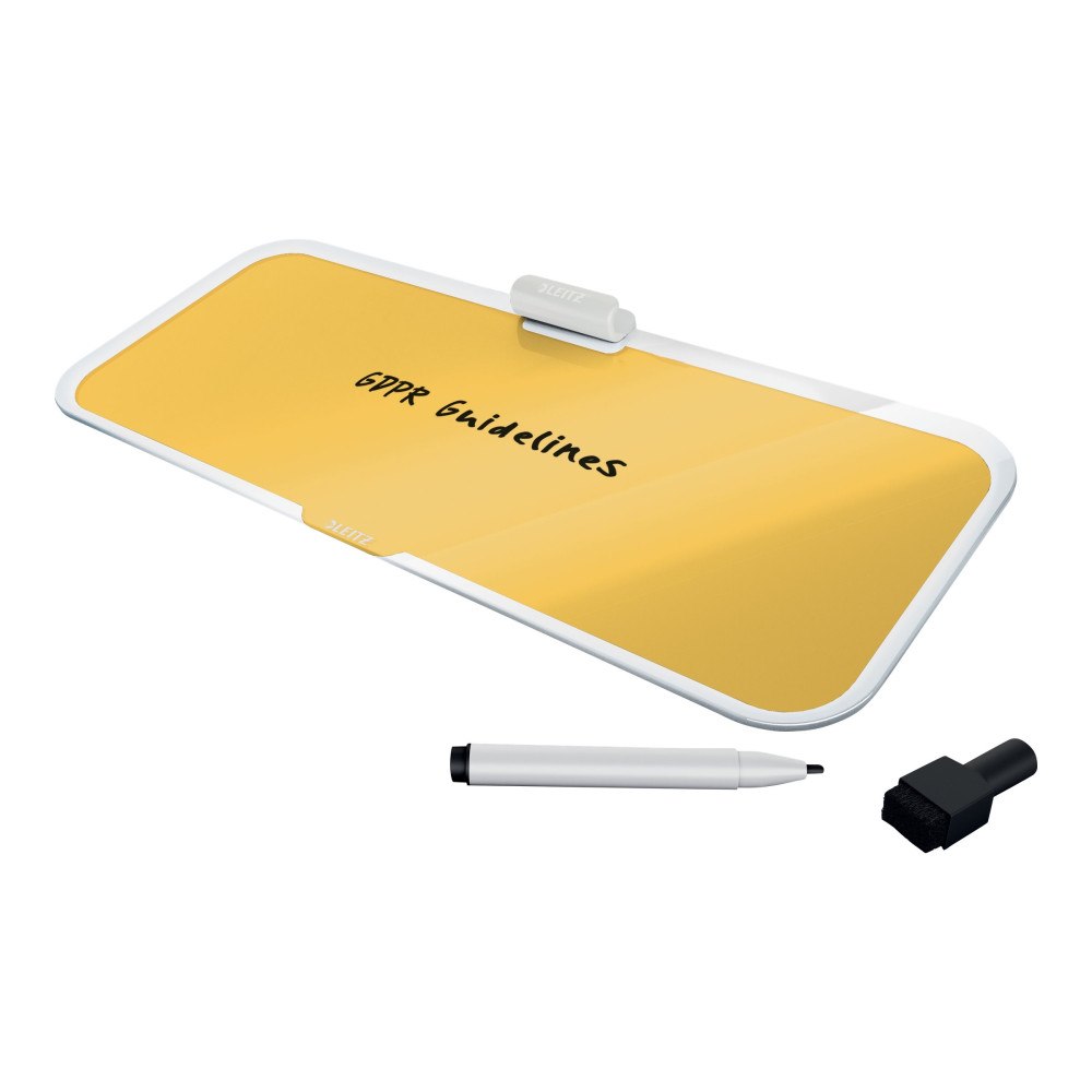 LEITZ Leitz Cosy whiteboard-tavla - varmt gul