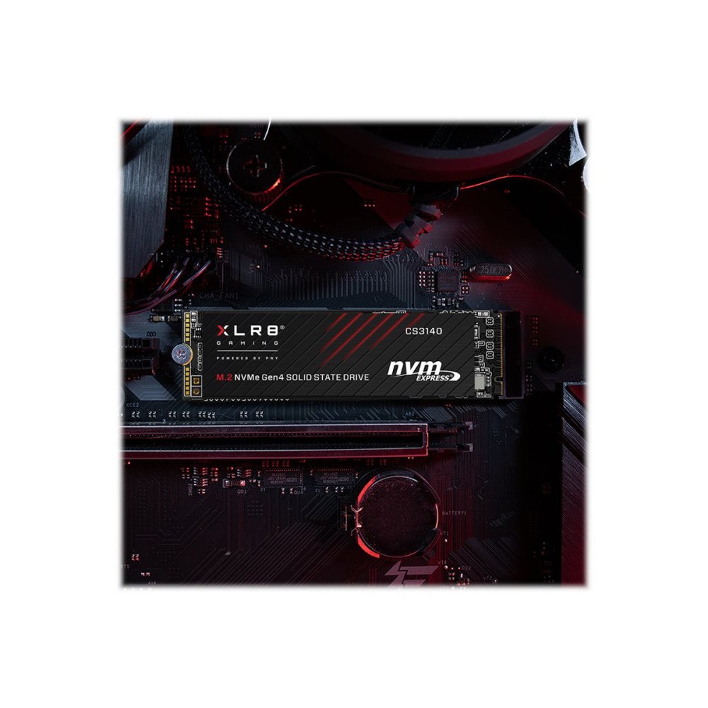 PNY Technologies PNY XLR8 CS3140 - SSD - 1 TB - PCIe 4.0 x4 (NVMe)