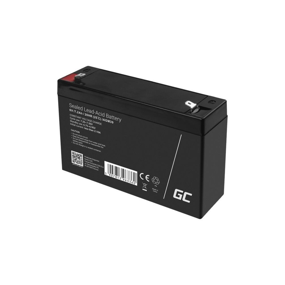 GREENCELL Green Cell batteri - Bly-syra