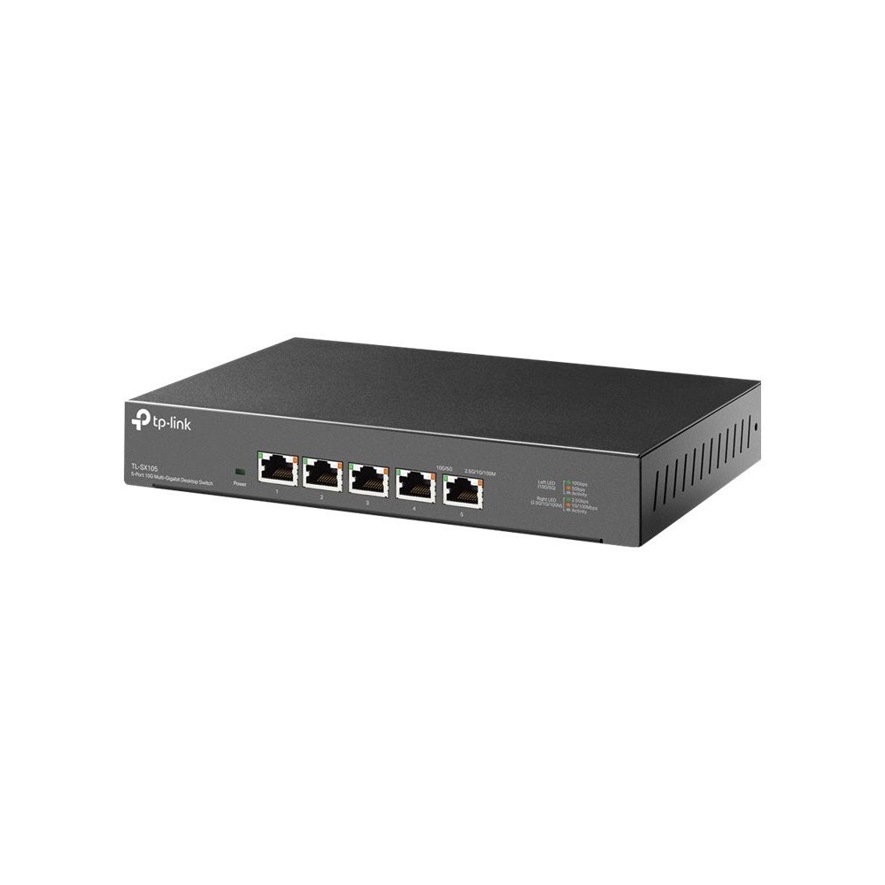 TP-LINK TP-Link TL-SX105 V1 - switch - 5 portar - rackmonterbar