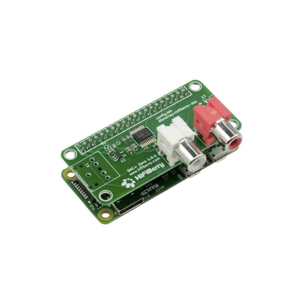 HiFiBerry HiFiBerry DAC+ Zero Raspberry Pi® lydkort Passer til: Raspbe...