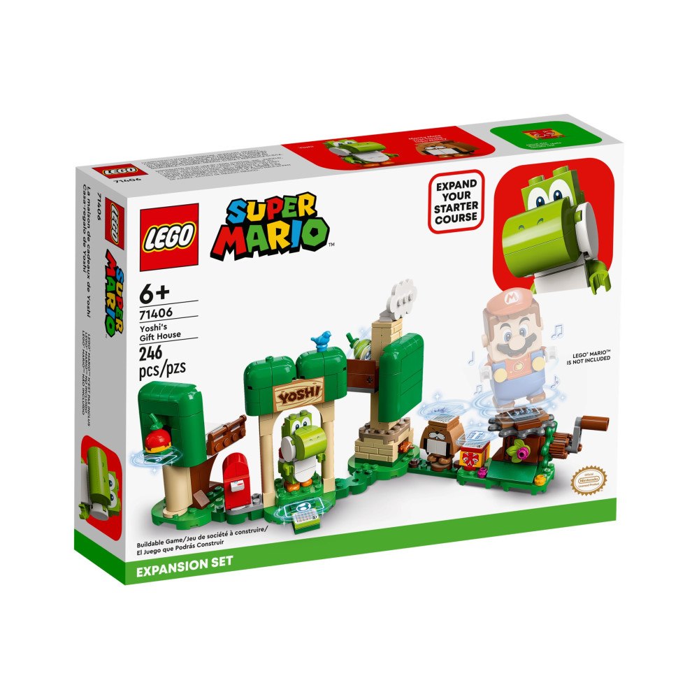 LEGO LEGO Super Mario 71406 - Yoshi's Gift House Expansion Set - byggsats