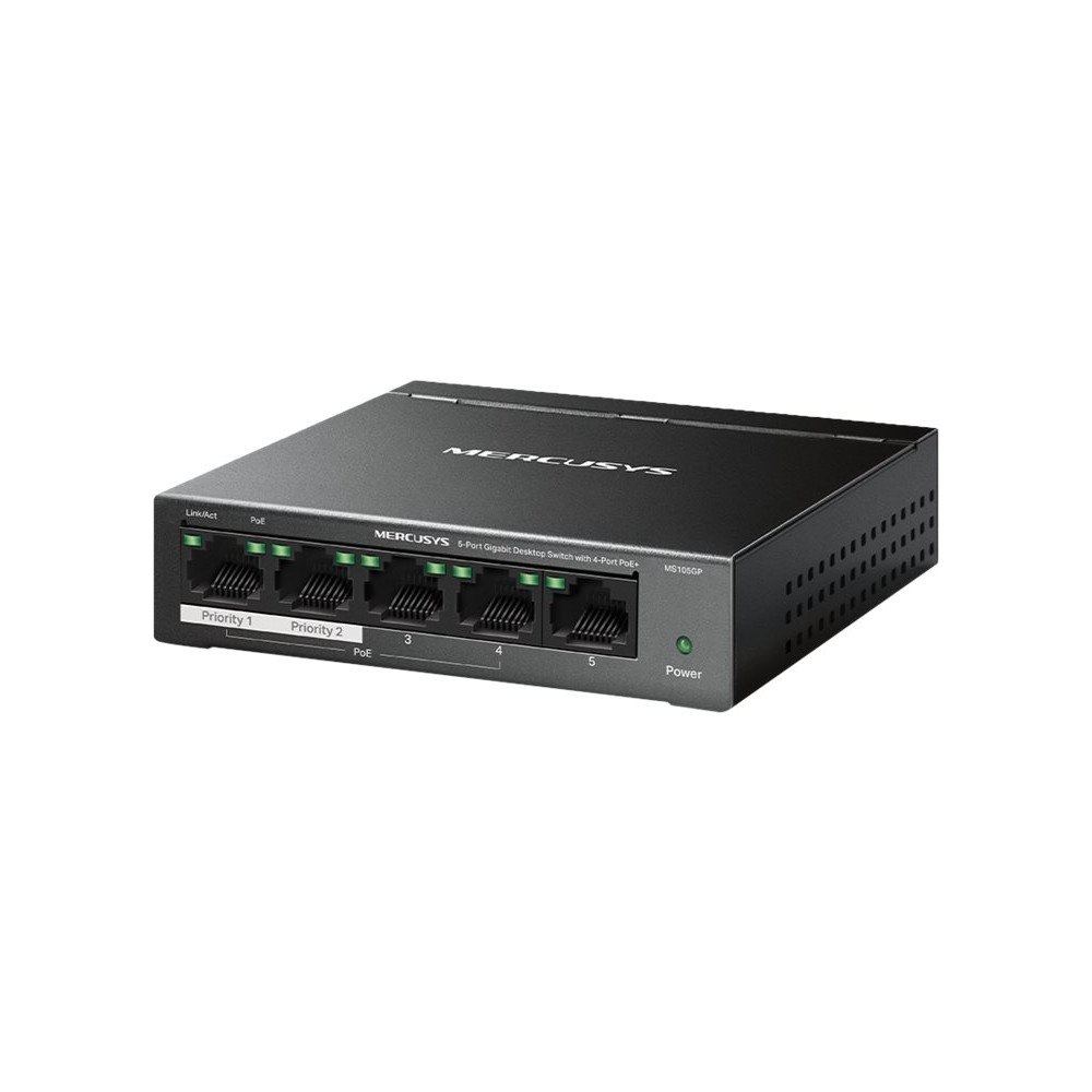 Mercusys Mercusys MS105GP V1 - switch - 5 portar