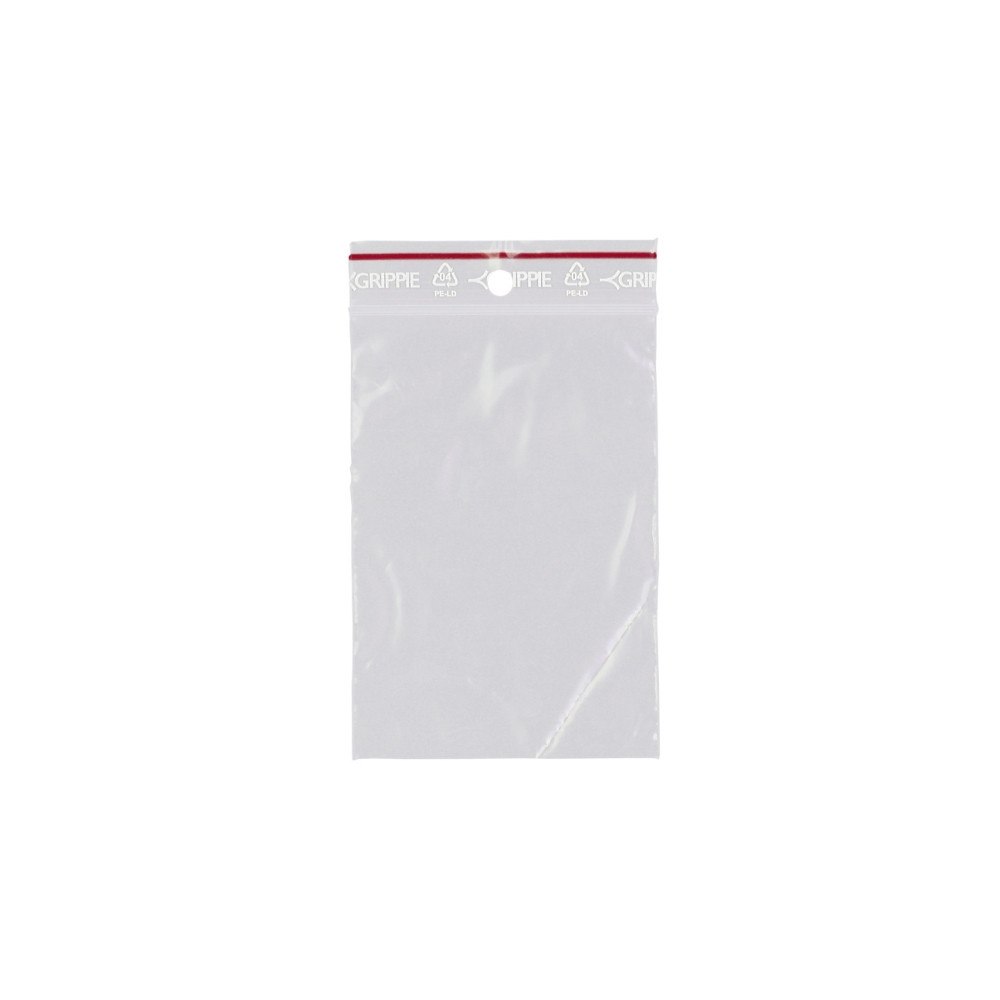 Grippie Green Grippie Zip Lock-påsar 70x100mm T-08 50my