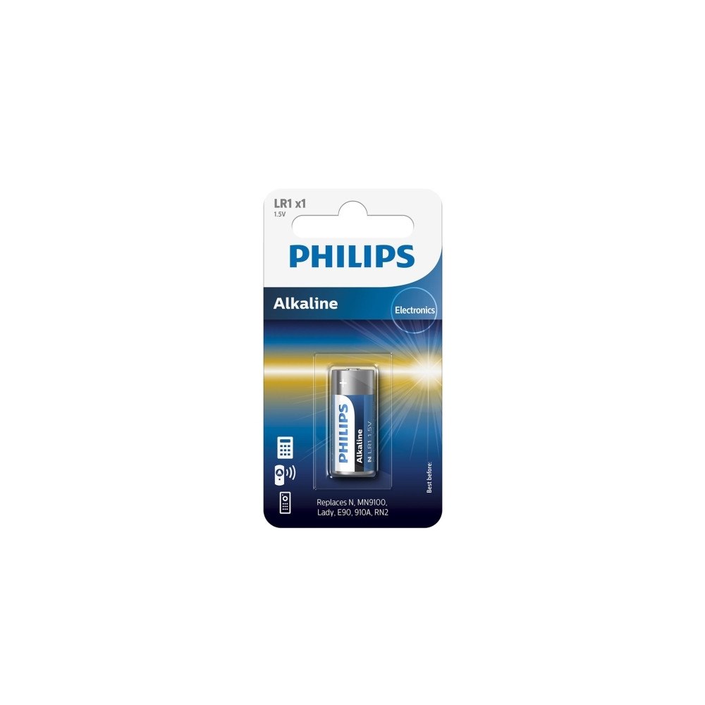 Philips Philips Minicells Batteri LR1P1B/10, Engångsbatteri, Alkalis...