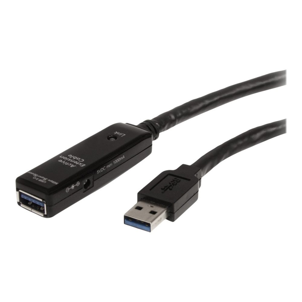 StarTech.com StarTech.com 5 m aktiv USB 3.0-förlängningskabel - M/F - USB-förlängningskabel - USB typ A till USB typ A - 5 m