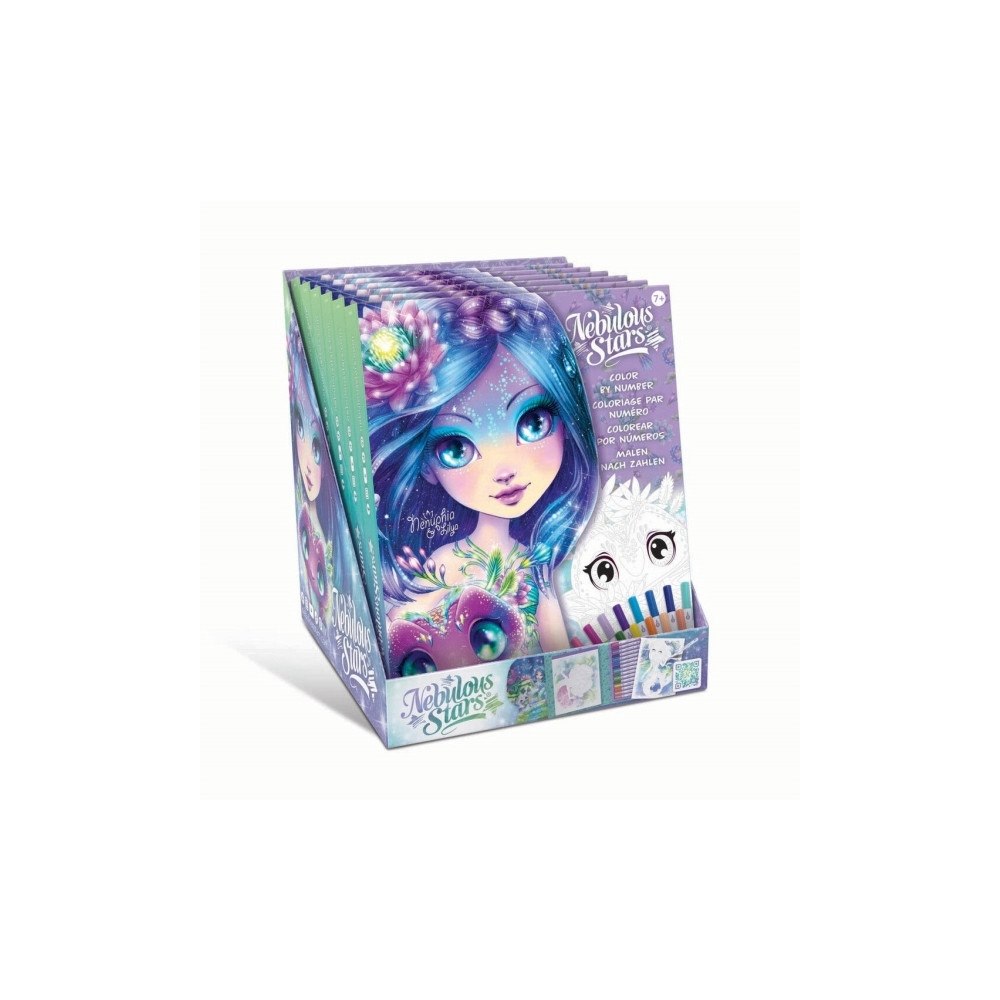 NEBULOUS STARS Nebulous Stars NEBULOUS STARS coloring book Color by Number,...