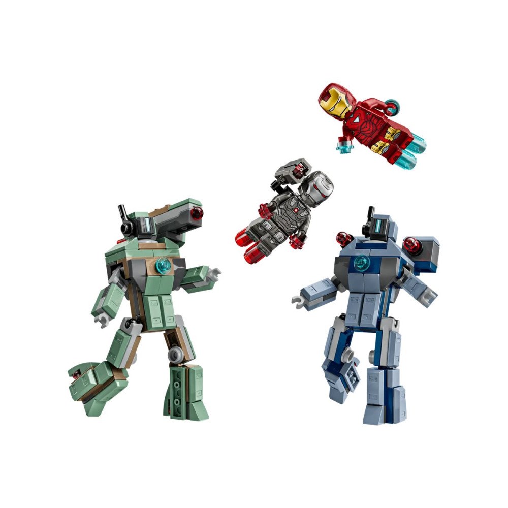 LEGO LEGO Marvel 76320 - Iron Man och War Machine mot Hammer Drones - byggsats