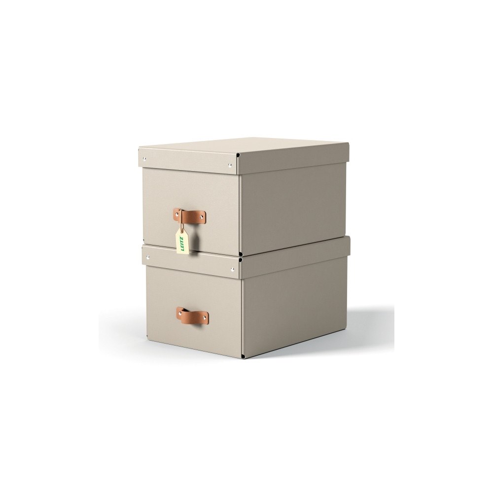 LEITZ Leitz Puro förvaringslåda med lock, 17L, medium, 100% återvu...