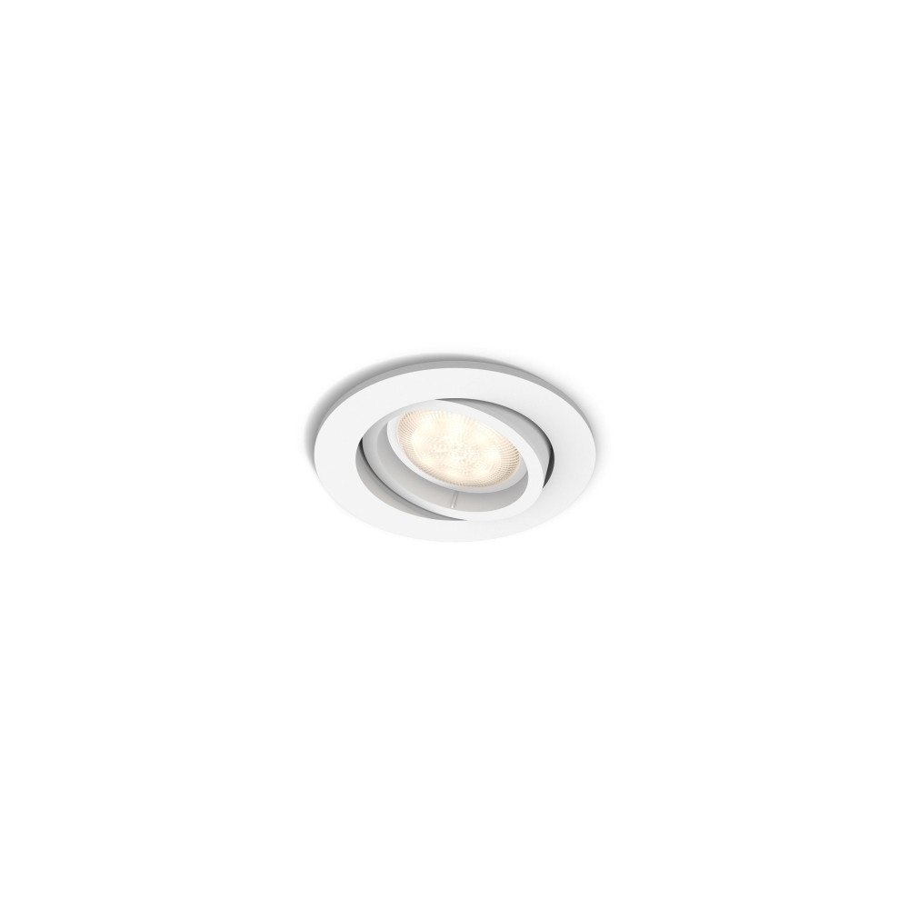 Philips Philips myLiving Infälld spot, Nedtryckbar spotlight, Glödla...