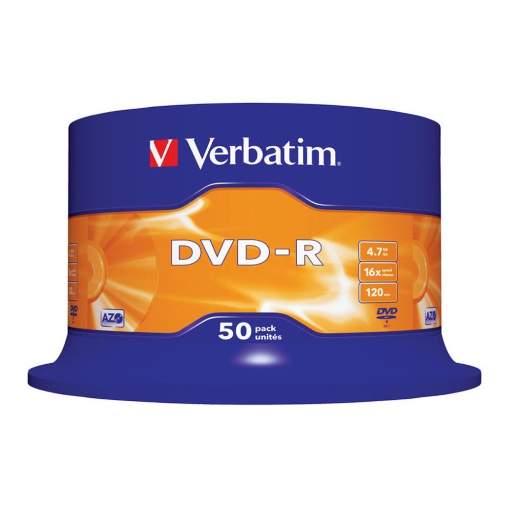 VERBATIM Verbatim - DVD-R x 50 - 4.7 GB - lagringsmedier