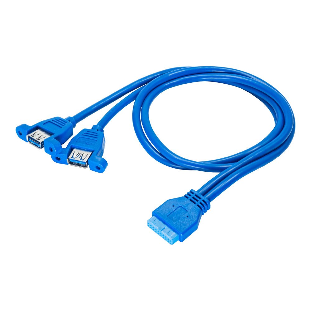 Akyga Akyga - USB-adapter - 19-stifts USB 3.0-kontakt till USB typ A - 65 cm