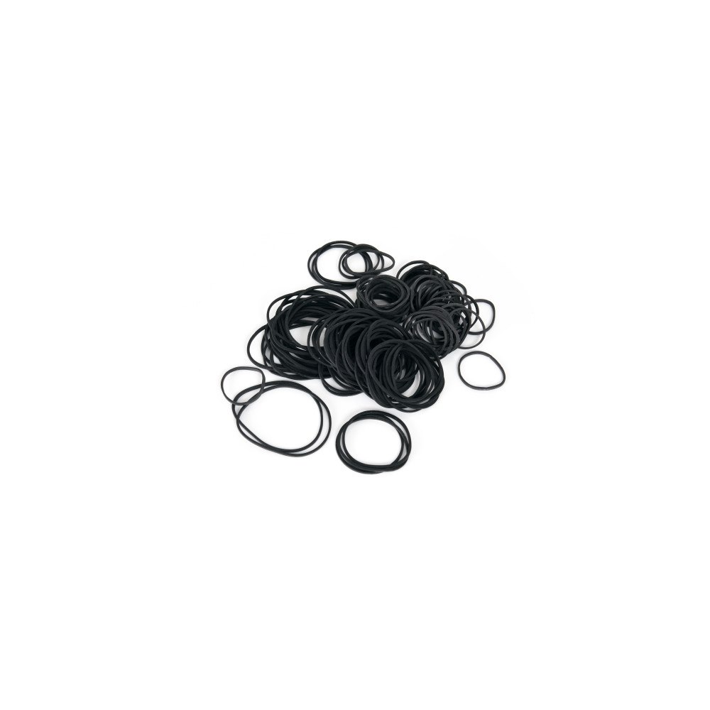 BNT Gummibånd EDGE sort ass. størrelser 50g/pak