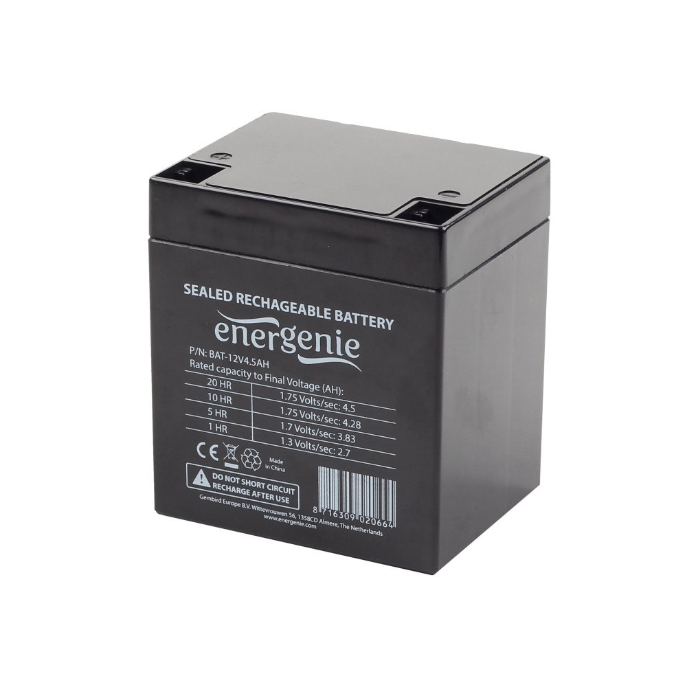 Gembird Gembird BAT-12V4.5AH - UPS-batteri - 4.5 Ah
