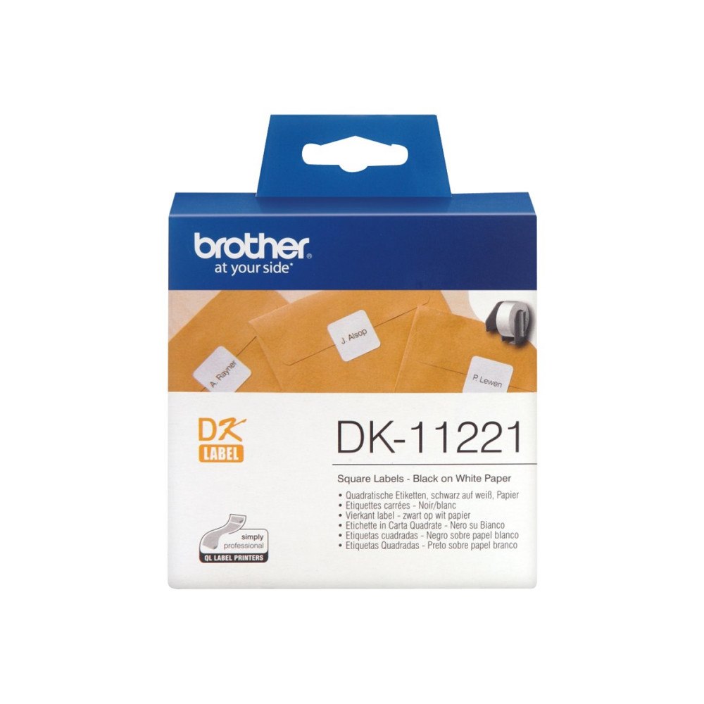 Brother Brother DK-11221 - etiketter - 1000 etikett (er) - 23 x 23 mm