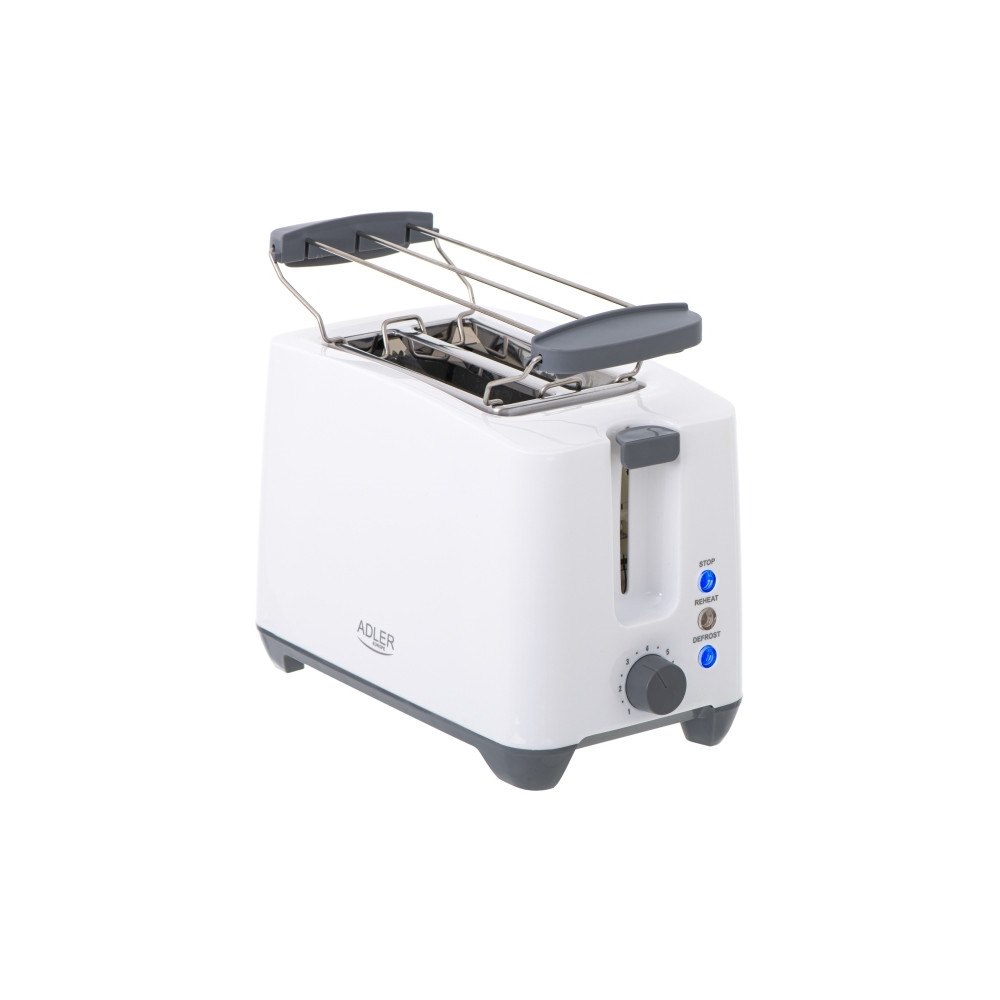 ADLER Adler AD 3216, 2 skivor, Grå, Vit, Nivå, Rotations-, 1000 W,...