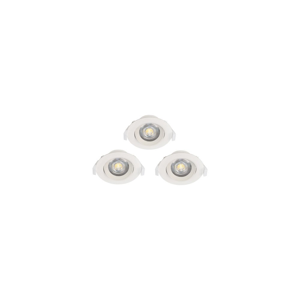 EGLO EGLO SARTIANO, Nedtryckbar spotlight, 3 lampor, 3000 K, 220-...