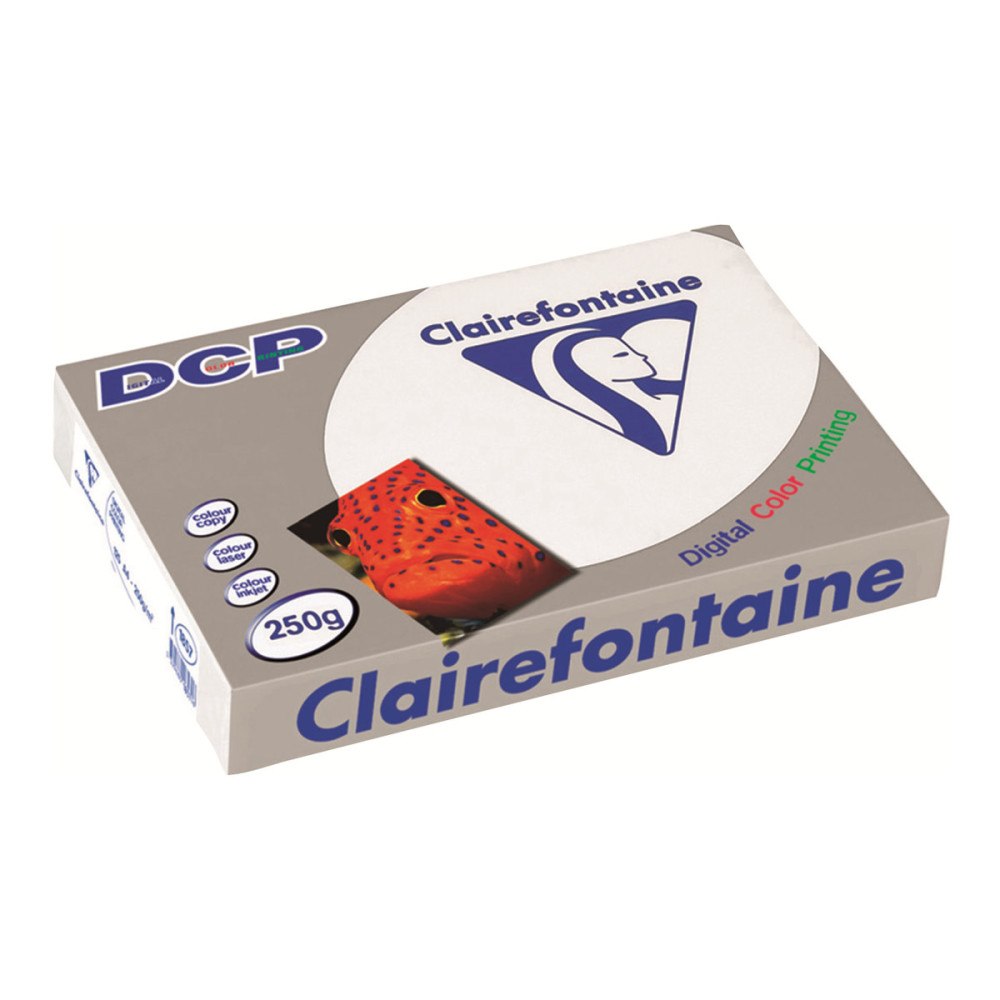 Clairefontaine Clairefontaine DCP - vanligt papper - 125 ark - A4 - 250 g/m²