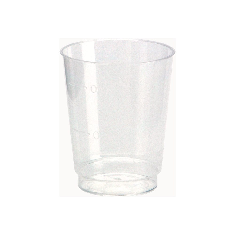 Duni Duni - glas - Unicolor - transparent - 4 cl - engångsvara (paket om 50)