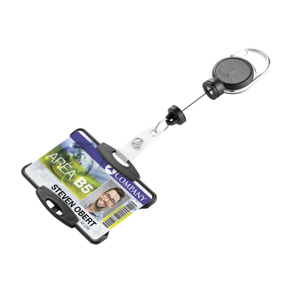 Durable DURABLE korthållare - för 54 x 87 mm - svart