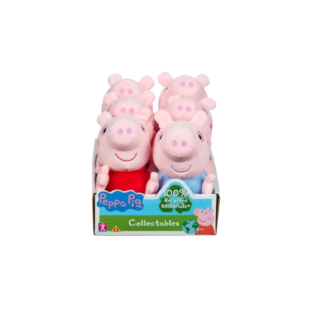 PEPPA PIG PEPPA ECO PLUSH MINIS ASS CDU