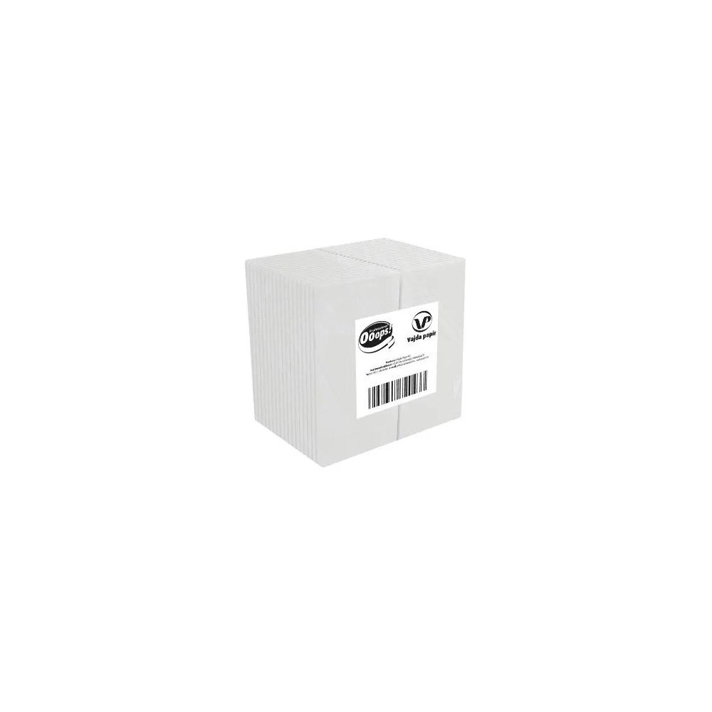 Ooops Servett Ooops! 32x32 cm 1-lagig 1/8-fold Vit,22 pk x 100 pk/...