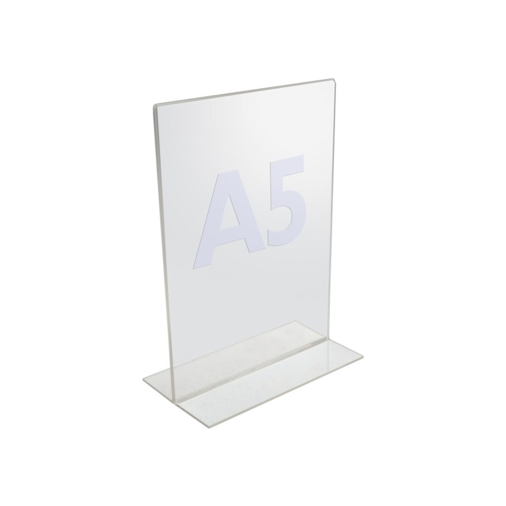 TWINCO Twinco M558167, A5, Akryl, Transparent, 230 mm, 160 mm, 2 mm