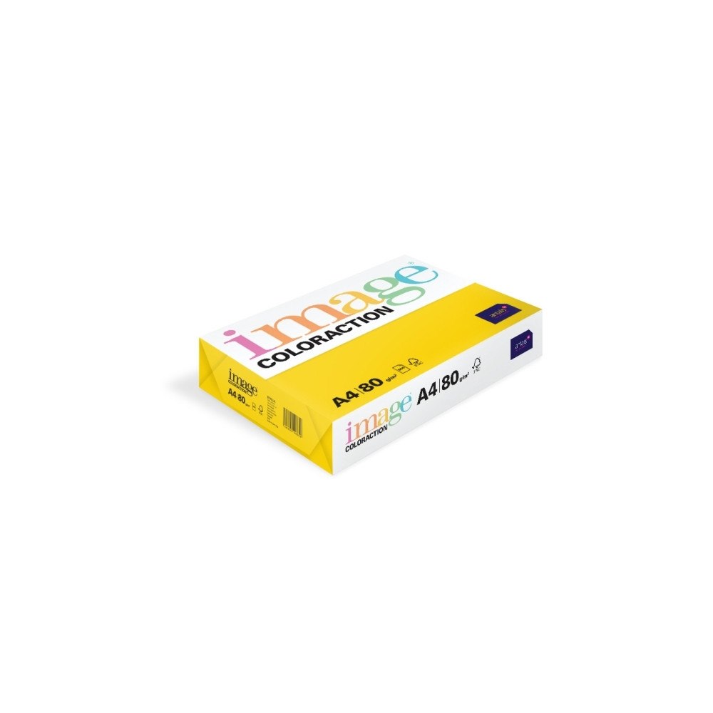 Image Coloraction Kopipapir Image Coloraction A4 80g Sevilla Dark yellow 500ar...