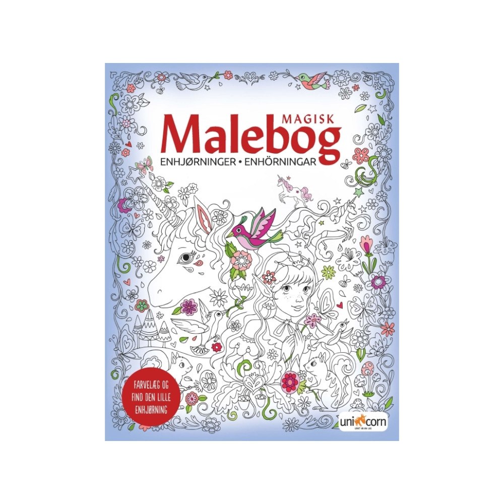 Forlaget Unicorn Magisk Malebog