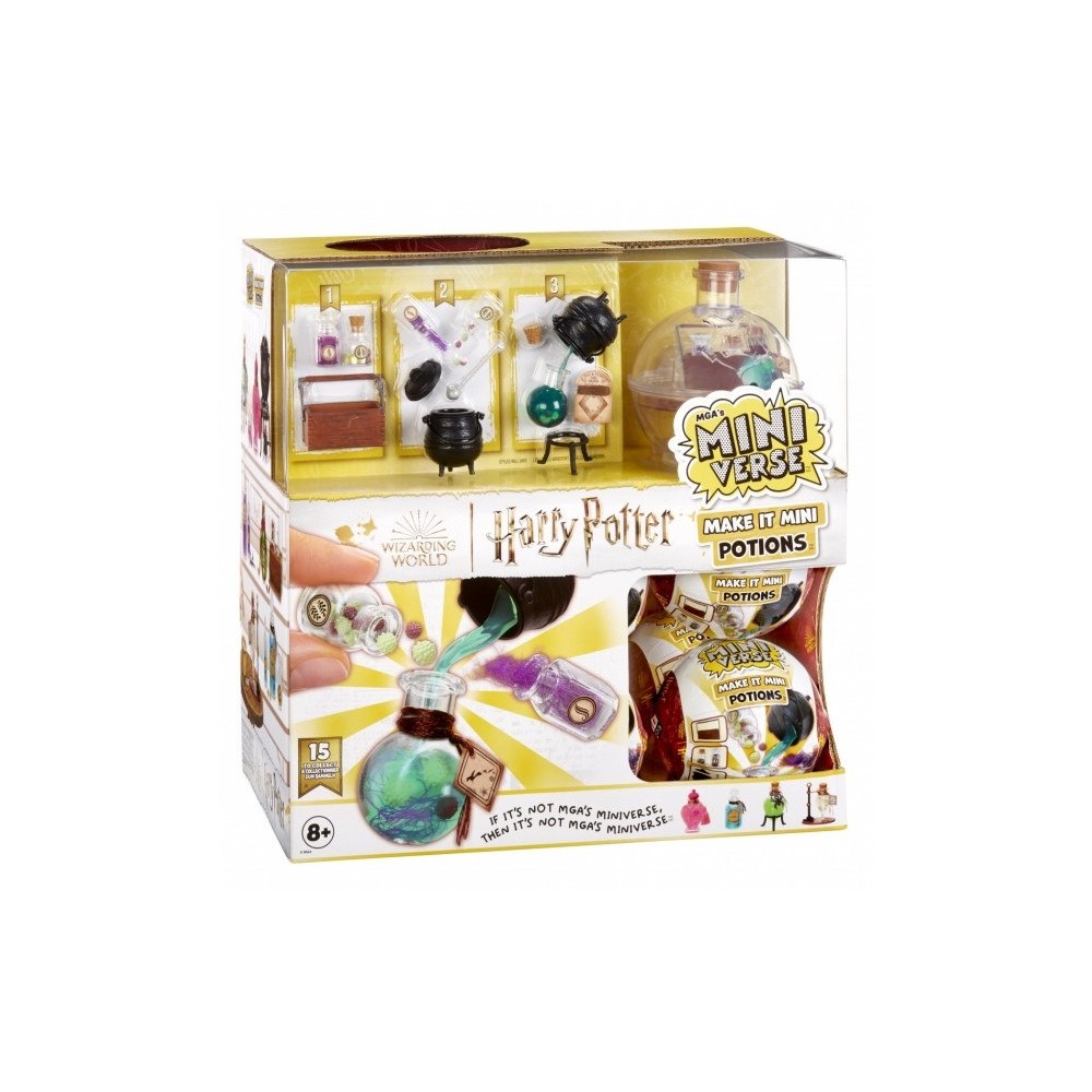 MGA Figurki Miniverse Make It Mini Harry Potter Display 15 sztuk