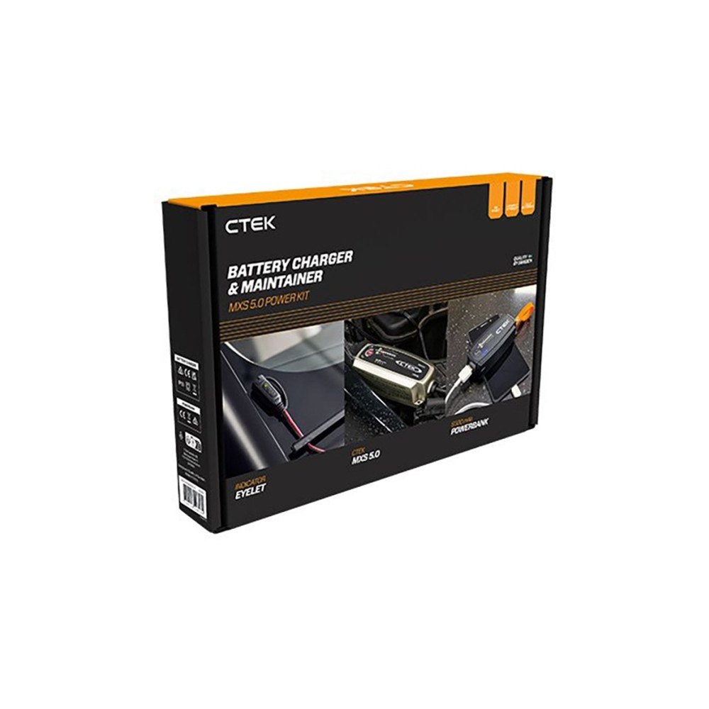 CTEK Ctek MXS 5.0 Power kit Batteriladdare Set