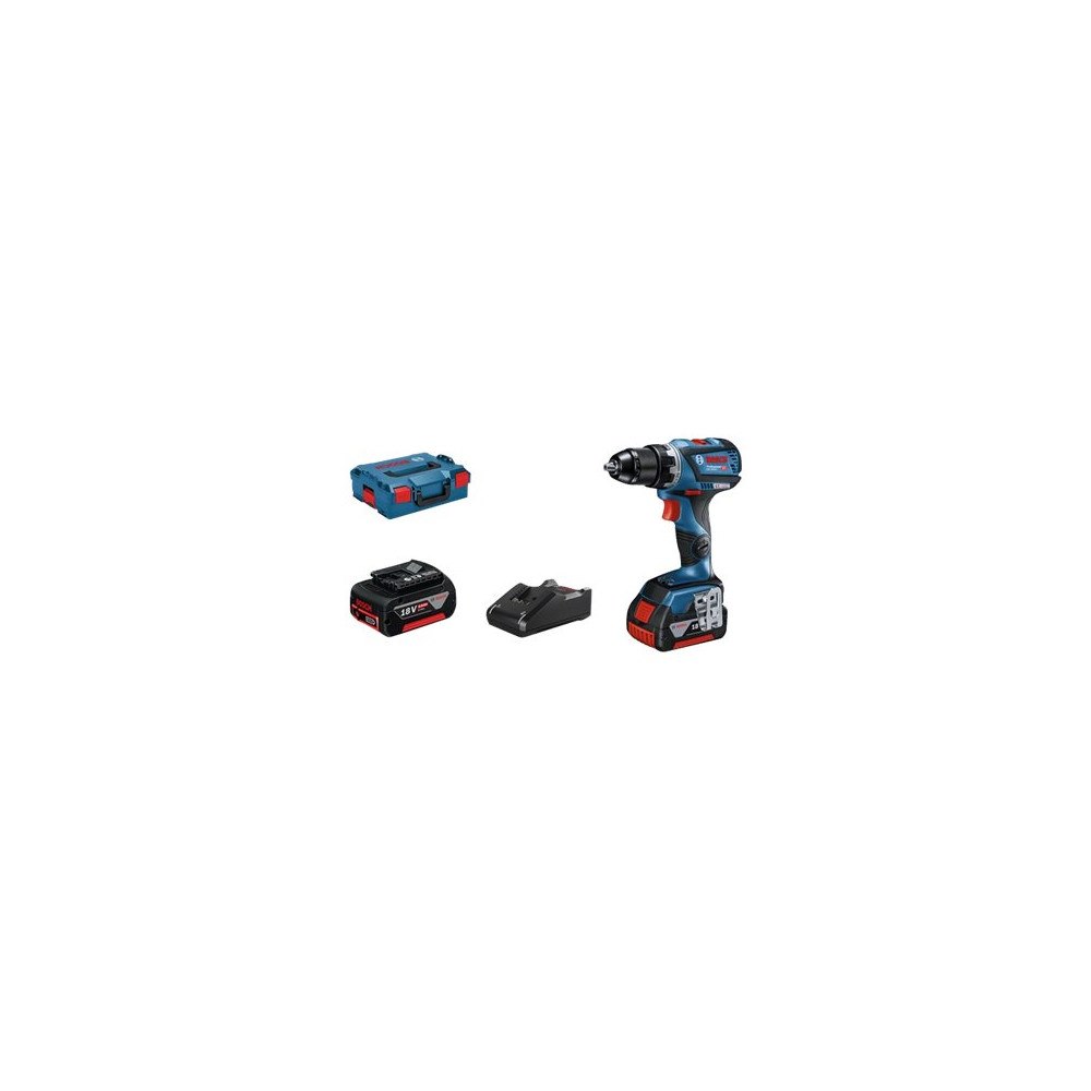 Bosch Bosch GSR Professional 18V-60 C - borr/drivare - sladdlös - 2 batterier