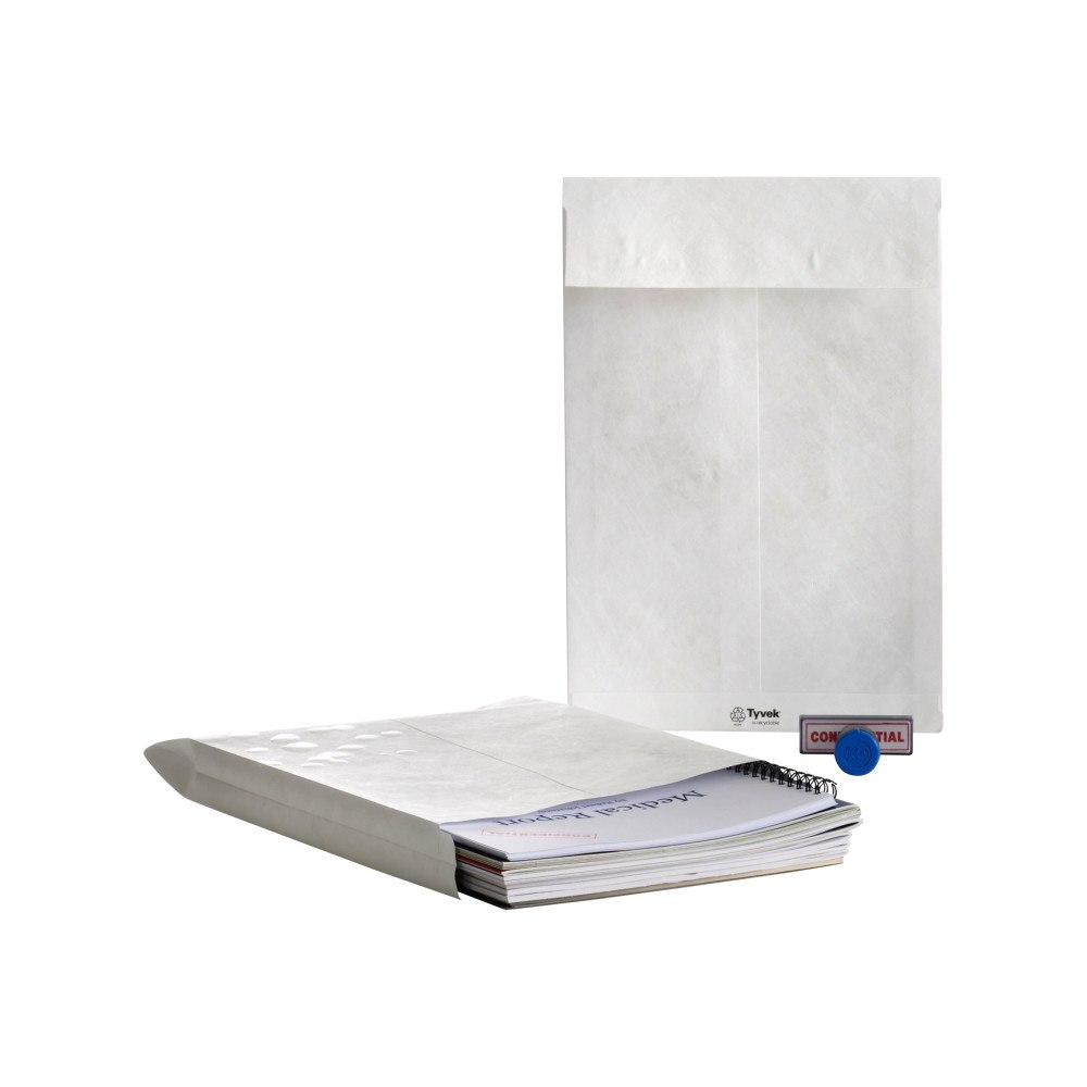 BONG BONG DuPont Tyvek B4a - postsäck - 250 x 330 mm - öppen ände - vit - paket med 100