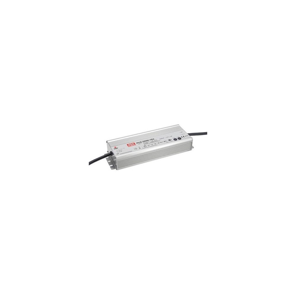 Mean Well MEAN WELL HLG-320H-24A, 320 W, IP20, 90