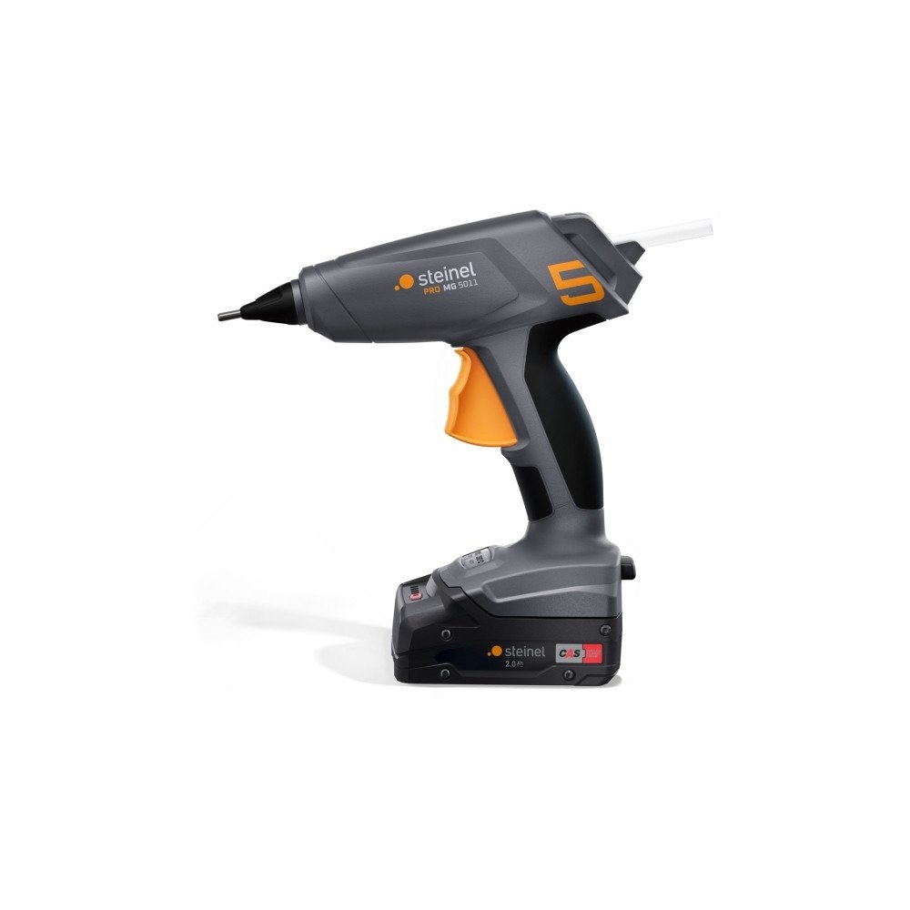 steinel STEINEL MobileGlue 5011, Limpistol, Grå, Orange, LED, Karton...