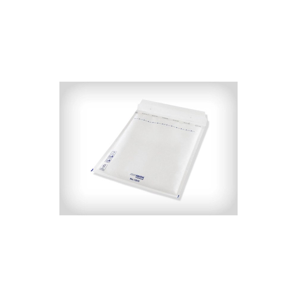 Antalis Airmax No. 18/H Bubbelpåse 290x370mm invändig 265x360mm vit...