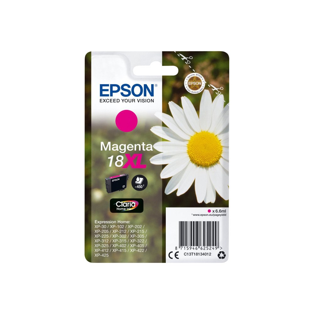 EPSON Epson 18XL - XL - magenta - original - bläckpatron