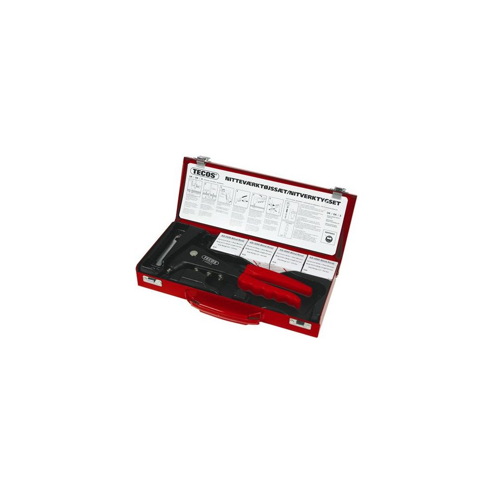 WARECO Nitsats med nitar T-HR03med 180 nitar i 2,4x5,83,2x8,0