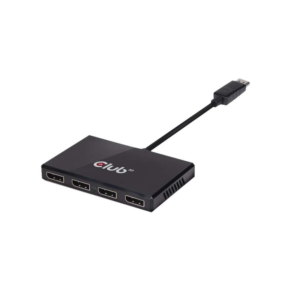 Club-3d Club 3D SenseVision Multi Stream Transport (MST) Hub CSV-6400 - video/audiosplitter - 4 portar