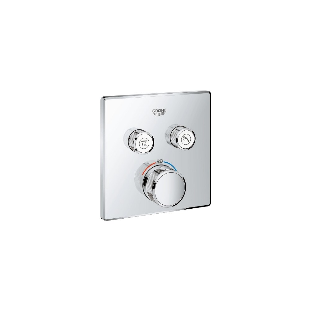 GROHE GROHE Grohtherm Smartcontrol Inbyggd termostat med 2 ventile...