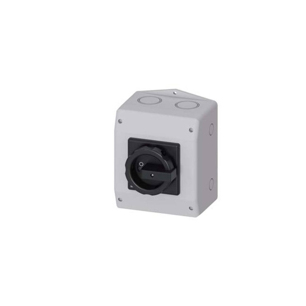 Siemens Sort 6-pole 16 mm² 32 A 1 x sluttekontakt, 1 x brydekontakt...
