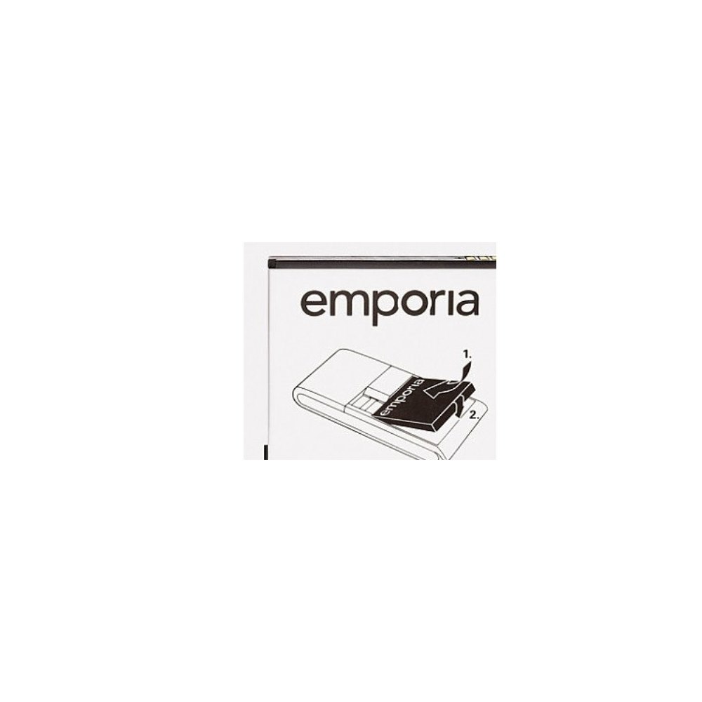Emporia Emporia 1150mAh Li-Ion, Batteri, Svart, Litium-Ion (Li-Ion),...